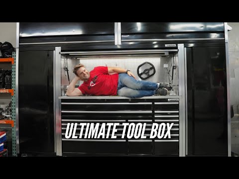 Husky makes my DREAM Work Bench I can lock Isaiah out of.