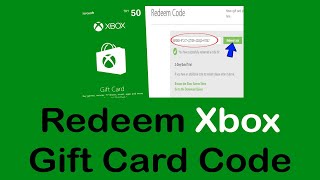 How to Redeem Xbox Gift Card Code | Use Xbox Gift Card to Add Money on Xbox