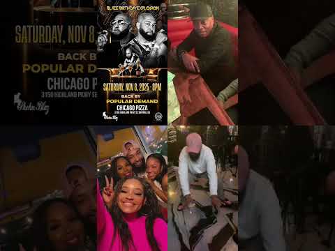 Celebrity Birthday Explosion friends cost to cost, Choke No joke, Majic 107.5FM SHOHN. BLAZE Bday