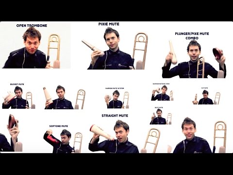 Trombone Mutes - How Different Trombone Mutes Sound