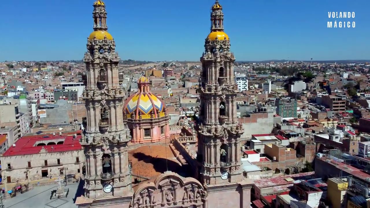 San juan de los lagos Vistas panorámicas Dron DJI 4K