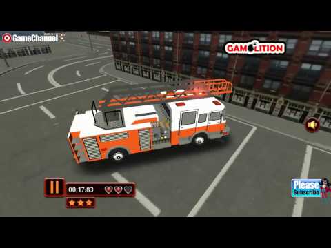 Fire Fighting Frenzy Park, Drive Your Amazing Fire Fighter Truck, Videos Games for
