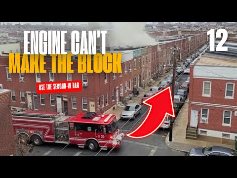 Second-In Bag Hose Stretch for Tight Streets | Philadelphia FD | Fully Involved Ep. 12
