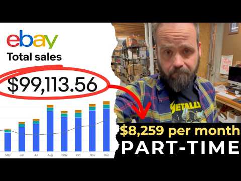 Wie ich im Jahr 2025 nebenberuflich auf eBay Waren im Wert von 99.113 US-Dollar verkauft habe
