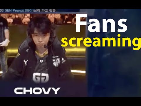 Chovy POV of insane 1 vs 3 Movement