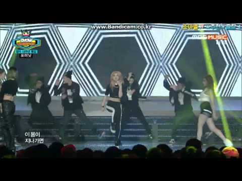 [쇼챔150401] 4Minute - 미쳐