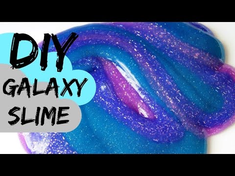 Galaxy Glitter Slime, 5 Minutes