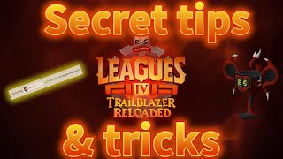 Leagues 4 strategies that give you an advantage - Trailblazer reloaded hints & tips for OSRS