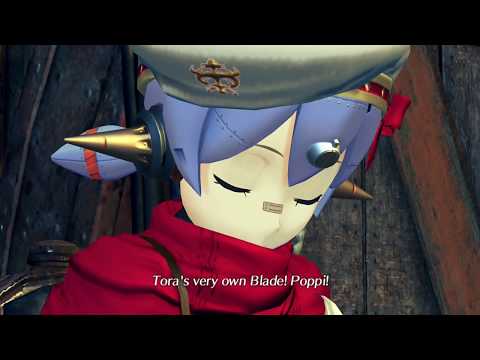 Wakey-Wakey, Poppi! . Tora's Creation . Cutscene . Xenoblade Chronicles 2 .