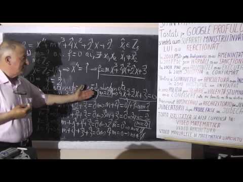 1/3 Lectia 236 - Cum reusim la Bacalaureat ? Polinoame cu Ciprian clasa 12  Matematica Proful Online
