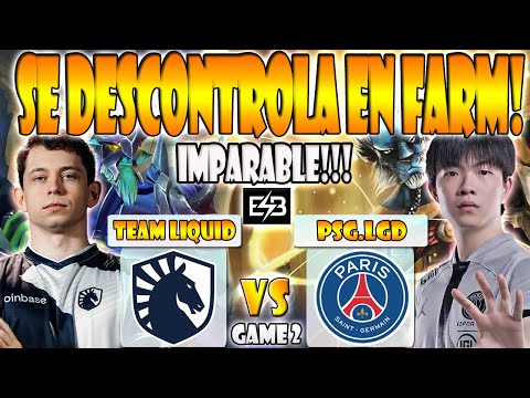 TEAM LIQUID VS PSG.LGD BO3[GAME 2] NISHA, BOXI, ZAI VS NOTHINGTOSAY - BALI MAJOR 2023 - ESB DOTA 2