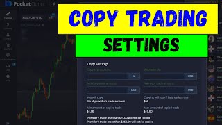 Pocket Option Copy Trading Settings Tutorial