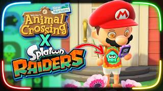 Get FREE Splatoon Raiders Gear Designs in Animal Crossing!