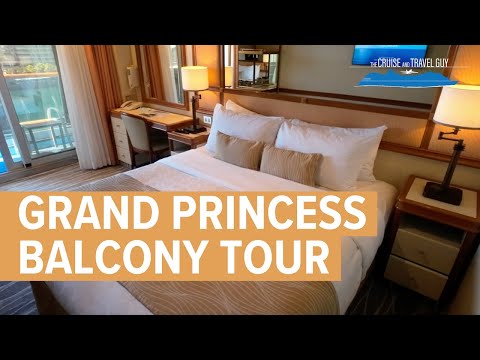Thumbnail for Grand Princess Balcony B306 Room Tour