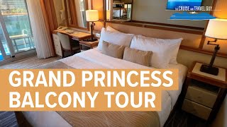 Grand Princess Balcony B306 Room Tour