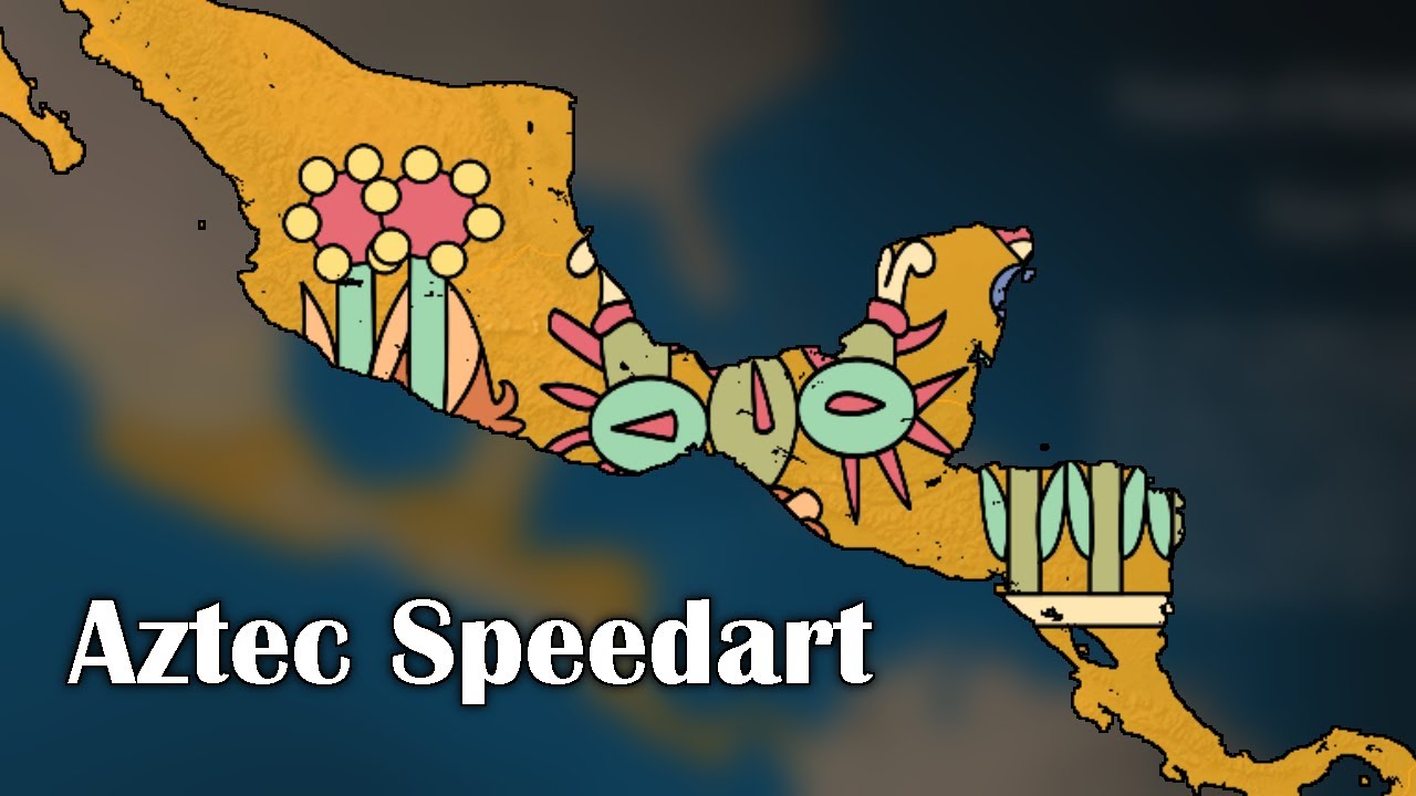 An Alternate Aztec Empire - Speedart Mapping