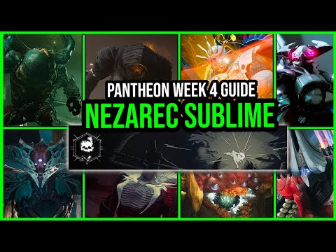 Nezarec Sublime Pantheon EASY Guide... Destiny 2