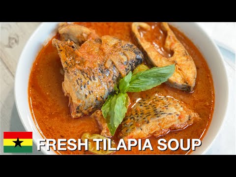 FRESH TILAPIA SOUP || TILAPIA SOUP RECIPE || BEE’SKITCHEN