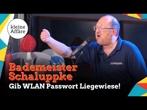 Lifeguard Schaluppke / Give Wi-Fi password to the lawn! / Little affair