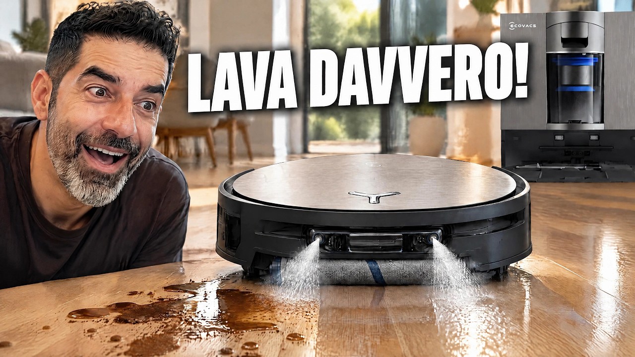 Questo ROBOT fa una cosa che gli ALTRI NON FANNO! ECOVACS X12S