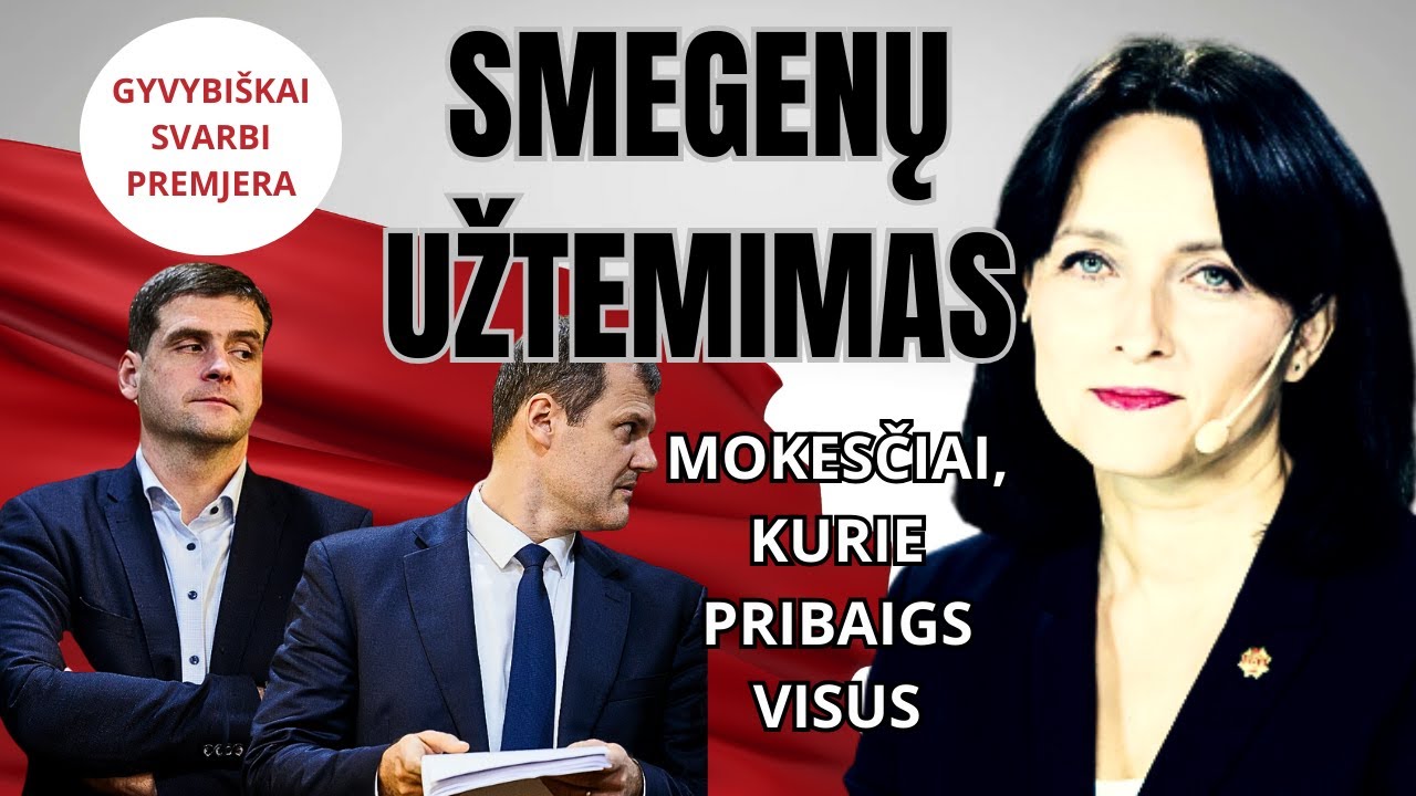 Tai - katastrofa: suplanuoti mokesčiai nuskurdins  VISUS, valstybę irgi | #Čibirienė KUR BĖGTI?
