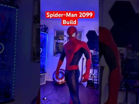 Spider-Man 2099 Build 💪🏻 #spiderman #spiderverse #marvel #cosplay