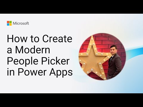 Power Apps: How to Create a Modern People Picker