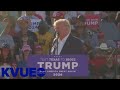 former president trump holds first election rally in waco kvue