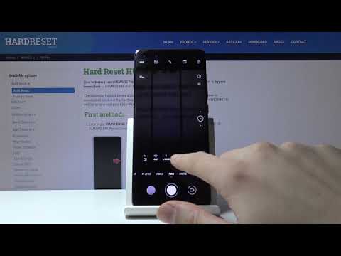 How to Use Camera Pro Mode on HUAWEI P40 Pro - Advanced Camera Settings