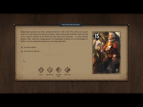 An attempt on the Queen | Count Falbeson | Thronebreaker