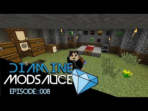 Minecraft :: Diamine Modsauce :: Episode 8 :: Back from EGX