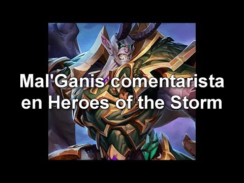 Frases de héroes comentaristas en HotS - Parte 19 (Mal'Ganis) - Castellano