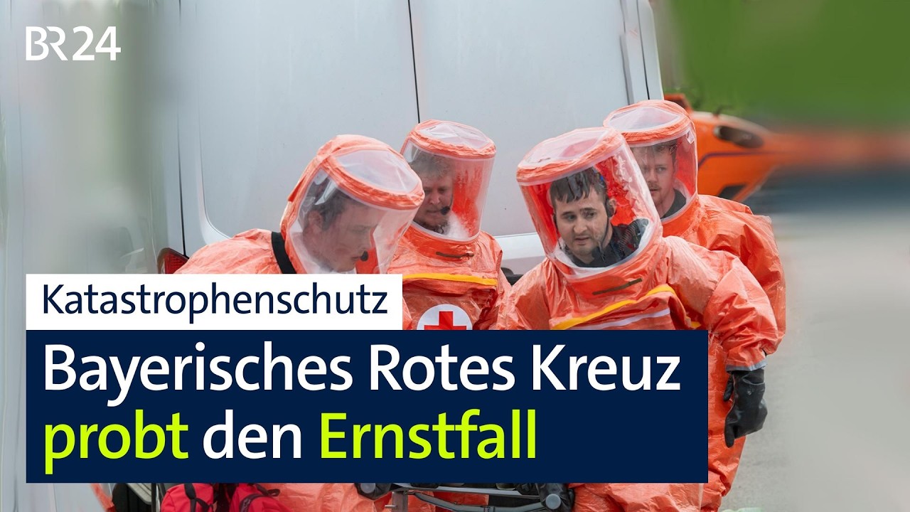 Katastrophenschutz: Bayerisches Rotes Kreuz probt den Ernstfall | BR24
