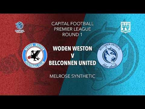 2019 Capital Football Premier League - U20's - Round 1 - Woden Weston FC v Belconnen United FC