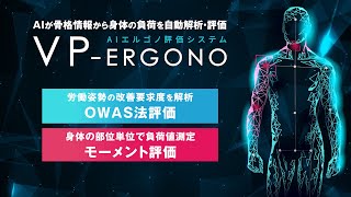 AIエルゴノ評価システム「VP-Ergono」