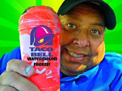 Taco Bell® Watermelon Freeze REVIEW!