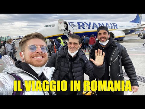 FINALMENTE ARRIVIAMO IN ROMANIA - MICHELE SI EMOZIONA DURANTE IL SUO PRIMO VOLO DELLA VITA!