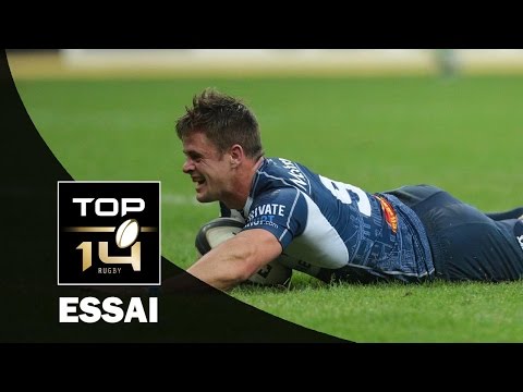 L'essai de Rory Kockott - TOP 14 - Castres - Lyon - J19 - Saison 2014-15