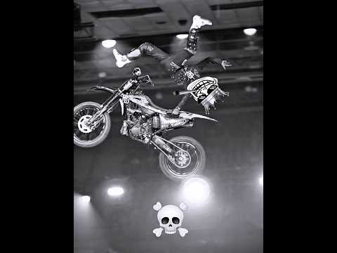 Stunts are only for real men 💀 || #dirtbike #stunts #edits #trollface #motocross #shorts