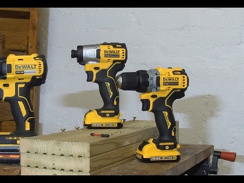 DEWALT Atomic is in the UK DCD709 XR Brushless combi Drill