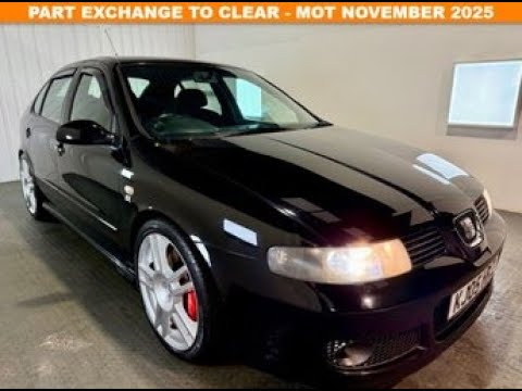 2005 SEAT LEON 1.8 20v Cupra R Hatchback 5dr Petrol Manual (211 g/km, 222 bhp)