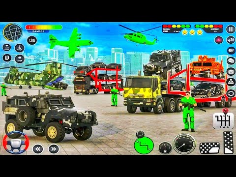 Master the Road: Command the Ultimate US Army Cargo Transport Truck Driving Simulator!