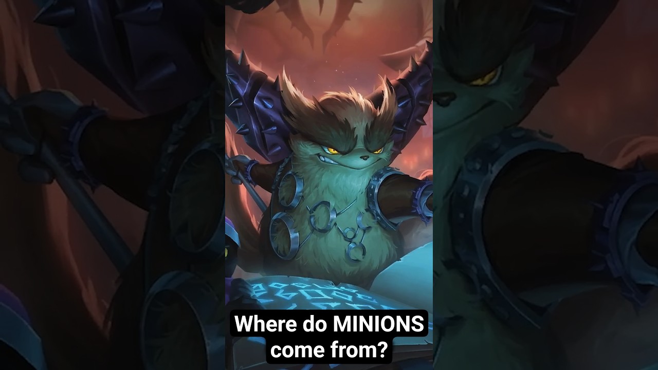 Where Do League Of Legends Minions Come From?