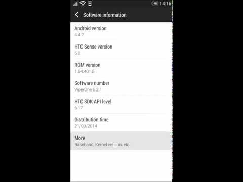 Enable developer options Htc One