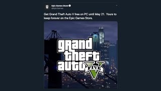 GTA 5 is Free | How to Claim GTA 5 on epic Games |  Everthing you need to know about GTA 5
