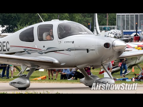 Oshkosh Arrivals/Departures from the Hold Short Line! (Friday Part 1) - EAA AirVenture Oshkosh 2019