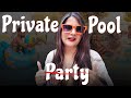 Private Pool Party At A 5 Star Hotel In Delhi Luxury Vlog