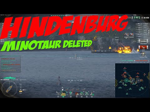 World of Warships - Gameplay #18 - Hindenburg - Minotaur deleted