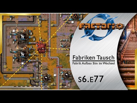 Fabriken Tausch ► TURBO Speed XXL Förderbänder 🏭 FACTORIO [s6e77]