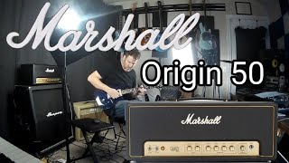 Video thumbnail for Marshall Origin 50 Head Review by Rich Bischoff